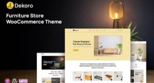 Dekoro - Furniture Store WooCommerce Theme - Nulled Download - EmpireGPL