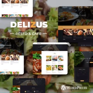 Delizus - Restaurant Cafe WordPress Theme - Nulled Download - EmpireGPL