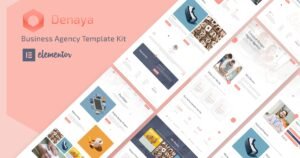 Denaya - Business Agency Elementor Template Kit - Nulled Download - EmpireGPL