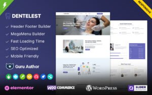 Dentelest - Medical and Dentist WordPress Theme - Nulled Download - EmpireGPL
