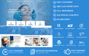 Dentify - Dental Clinic & Dentist WordPress Theme - Nulled Download - EmpireGPL