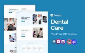Dentix - Medical And Dentist WordPress Elementor Theme WordPress Theme - Nulled Download - EmpireGPL