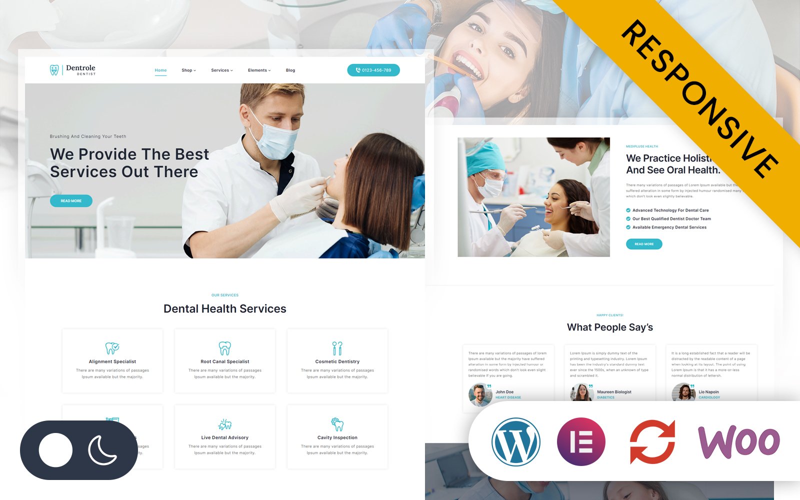 Dentrole – Dentist, Dental Clinic and Medical Elementor WordPress Responsive Theme WordPress Theme – Nulled Download – EmpireGPL
