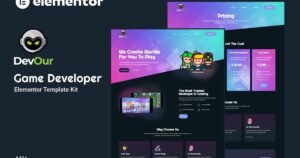 Devour - Game Developer Elementor Template Kit - Nulled Download - EmpireGPL