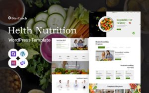 Diet Coach - Dietitians And Nutritionists WordPress Elementor Theme WordPress Theme - Nulled Download - EmpireGPL