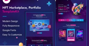 Digital Realism | NFT Elementor Template Kit - Nulled Download - EmpireGPL