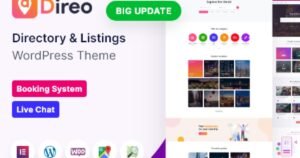 Direo - Directory & Listing WordPress Theme - Nulled Download - EmpireGPL