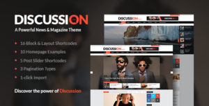 Discussion - News Portal Theme - Nulled Download - EmpireGPL