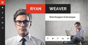 Divergent - Personal Vcard Resume WordPress Theme - Nulled Download - EmpireGPL