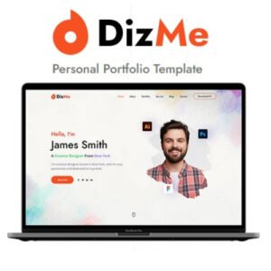 Dizme – Personal Portfolio WordPress Theme - Nulled Download - EmpireGPL