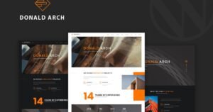 Donald Arch - Creative Architecture WordPress Them - Nulled Download - EmpireGPL