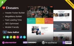 Donates- Charity and Donation Organization WordPress Theme - Nulled Download - EmpireGPL