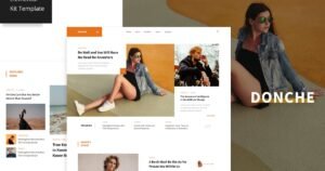 Donche - News & Magazine Elementor Pro Template Kit - Nulled Download - EmpireGPL