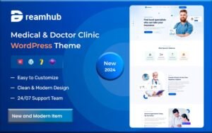 DreamHub - Medical & Doctor Clinic WordPress Theme - Nulled Download - EmpireGPL