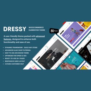 Dressy - Fashion Store WooCommerce WordPress Theme - Nulled Download - EmpireGPL