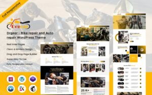 Drgear - Bike repair and Auto repair WordPress Free Theme WordPress Theme - Nulled Download - EmpireGPL