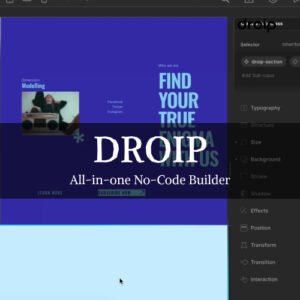 Droip - All-in-one No-Code Builder - Nulled Download - EmpireGPL