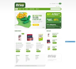 Drug Store Health Care Shopify Theme - Nulled Download - EmpireGPL