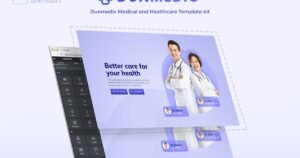 Dunmedic - Medical & Healthcare Elementor Template Kit - Nulled Download - EmpireGPL