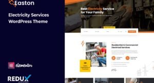 Easton - Electricity Services WordPress Theme - Nulled Download - EmpireGPL