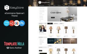 Easy - Modern lighting and Furniture OpenCart Template - Nulled Download - EmpireGPL