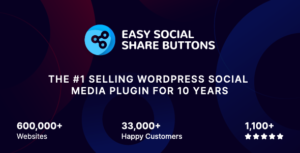 Easy Social Share Buttons for WordPress - Nulled Download - EmpireGPL