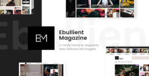 Ebullient - Magazine & News Theme - Nulled Download - EmpireGPL