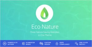 Eco Nature - Environment & Ecology WordPress Theme - Nulled Download - EmpireGPL