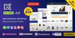 eCode WP - Multipurpose WooCommerce Elementor Theme - Nulled Download - EmpireGPL