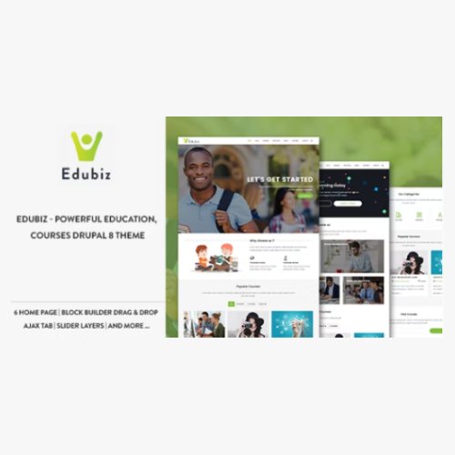 Edubiz - Powerful Education, Courses WordPress Theme - Nulled Download - EmpireGPL