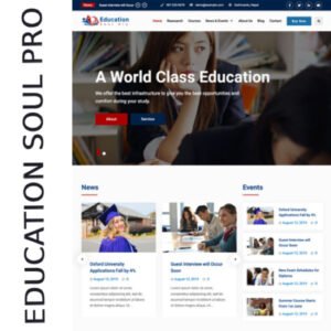 Education Soul Pro - Nulled Download - EmpireGPL