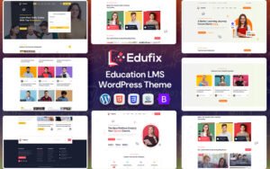 Edufix - Professional LMS Education Center WordPress Theme - Nulled Download - EmpireGPL