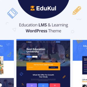 Edukul | Online Courses WordPress Theme - Nulled Download - EmpireGPL