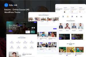Edulink - Online Course LMS WordPress Theme - Nulled Download - EmpireGPL