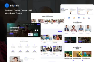 Edulink - Online Course Lms Wordpress Theme - Nulled Download - Empiregpl
