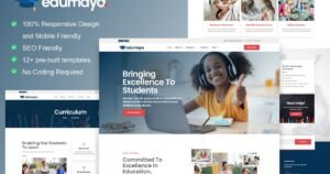 Edumaya - Homeschool Elementor Template Kit - Nulled Download - EmpireGPL