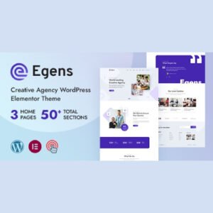 Egens – Creative Agency WordPress Theme - Nulled Download - EmpireGPL