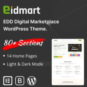 Eidmart – Digital Marketplace WordPress Theme - Nulled Download - EmpireGPL