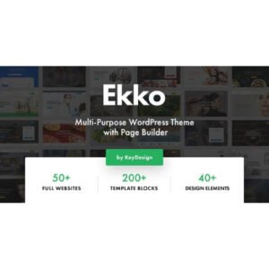 Ekko - Multi-Purpose WordPress Theme with Page Builder - Nulled Download - EmpireGPL