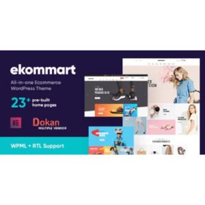ekommart - All-in-one eCommerce WordPress Theme - Nulled Download - EmpireGPL