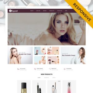 Elegant - Cosmetic Store OpenCart Responsive Template OpenCart Template - Nulled Download - EmpireGPL