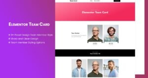 Elementor Team Card - Nulled Download - EmpireGPL