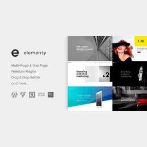 Elementy - Multipurpose One & Multi Page WordPress Theme - Nulled Download - EmpireGPL