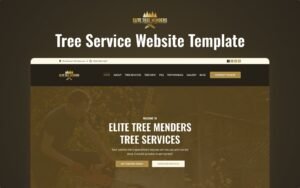 Elite Tree Menders – Tree Service Elementor Template Elementor Kit - Nulled Download - EmpireGPL