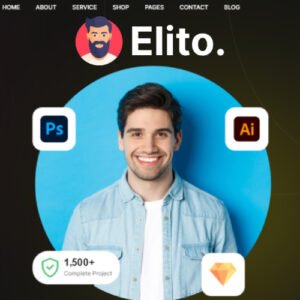 Elito - Creative Portfolio WordPress Theme - Nulled Download - EmpireGPL