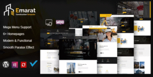 Emarat - Construction WordPress Theme - Nulled Download - EmpireGPL