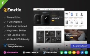 Emetix - Electronics Store Prestashop Theme PrestaShop Theme - Nulled Download - EmpireGPL