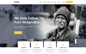 Empte - Poor Nonprofit and Charity WordPress Theme - Nulled Download - EmpireGPL