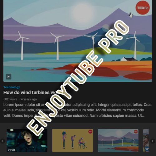 EnjoyTube Pro - WPEnjoy Theme - Nulled Download - EmpireGPL