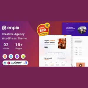 Enpix - Digital Agency Creative Portfolio Theme - Nulled Download - EmpireGPL